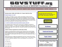 Tablet Screenshot of govstuff.org